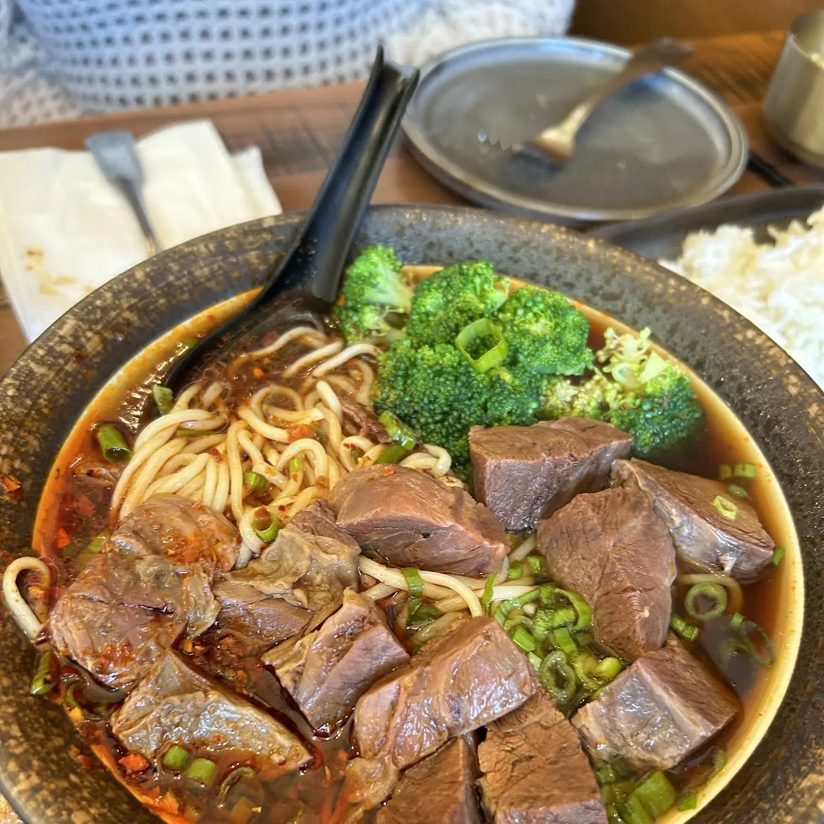 braised beef noodle soup 红烧牛肉面